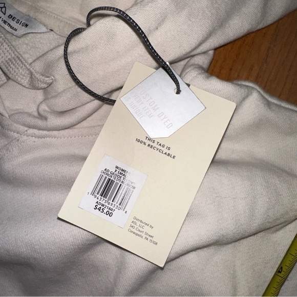 NWT APLHINE TIE DYE HOODIE - Picture 3 of 3